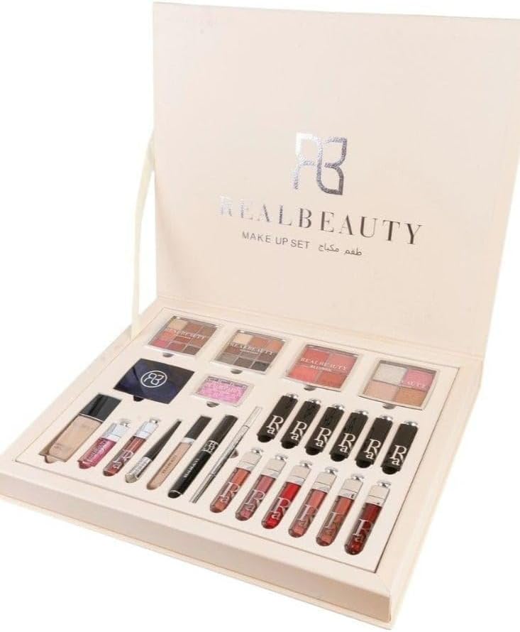 Deluxe 25-Piece Makeup Set – بوكس مكياج كامل للاستخدام اليومي والاحترافي