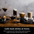 ماكينة Ninja Luxe Café Premier Series 3 في 1 لتحضير الإسبريسو والقهوة والقهوة البارد