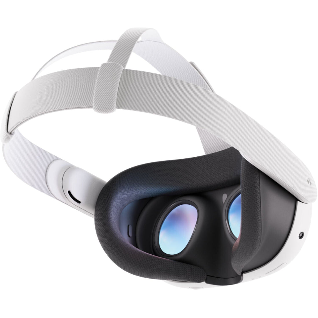 سماعة رأس Meta Quest 3S 512GB المتطورة للواقع الافتراضي المتكاملة مع وحدات تحكم وضمان لمدة 3 سنوات